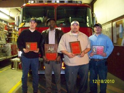 Brunson Fire Department Award